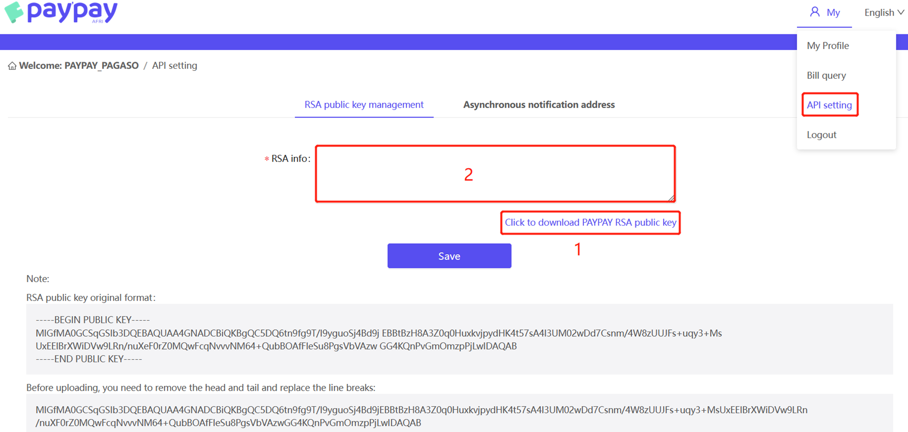 PayPay AO Payment API Integration Documentation